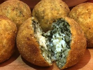 arancino spinaci