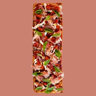 Crudo e Stracciatella mezza teglia