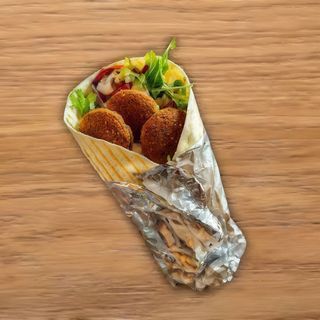 Piadina falafel