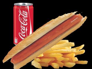 Menù hot dog
