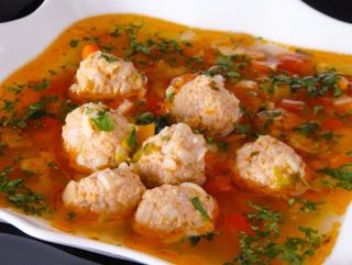 Zuppa di polpettine