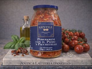 Pomodorini con il Pizzo 'a Pacchetelle' "Gentile" - 970g