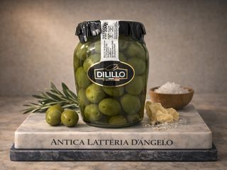 Olive Verdi in Barattolo "Di Lillo" - 550g