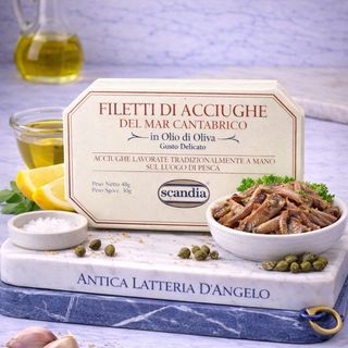 Filetti di Acciughe del Mar Cantabrico in Scatola - 50g