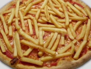 Pizza patatine