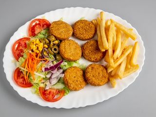 Piatto falafel Menù