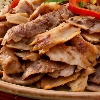 Solo kebab grande Menù