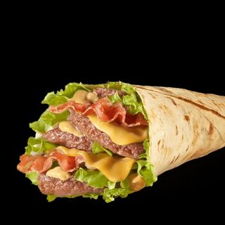 Menu chicken wrap