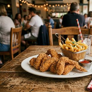 Crispy chicken Menù