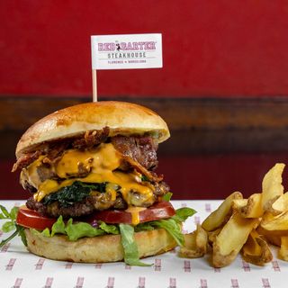 Red Garter Burger + patate GF