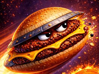 UFO PULL BURGER