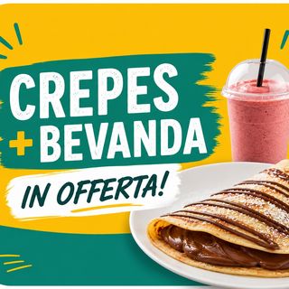 Menu Crêpes + Bevanda