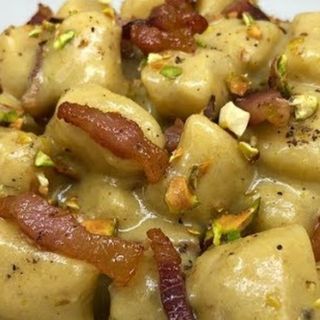 Gnocchetti al pistacchio