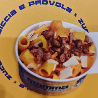 Zucca, salsiccia e provola