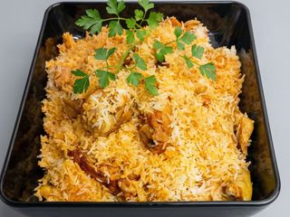 Chicken biryani alle nocciole langharole