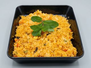 Veg biryani alle nocciole langharole