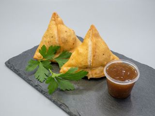 Samosa. Veg o vegana