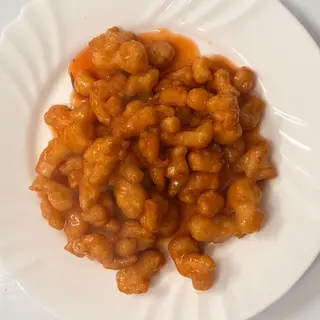 34 Pollo in salsa agrodolce
