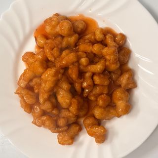 34 Pollo in salsa agrodolce