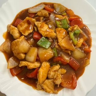 56 Maiale con peperoni - piccante