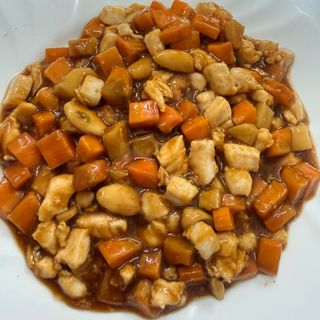 35 Pollo con mandorle