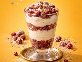 Zuppetta panna e fragoline