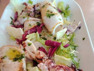 Calamaro alla griglia