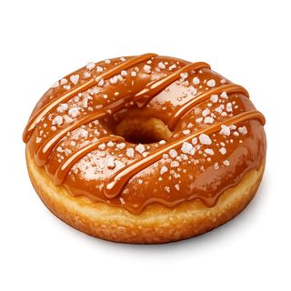 Donuts nocciola e caramello salato