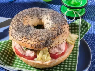 Bagel tonno cotto