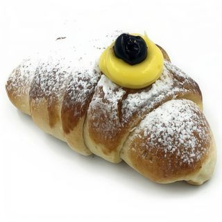 Cornetto crema e amarena