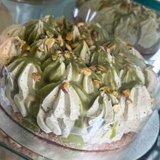 Semifreddo scomposto pistacchio