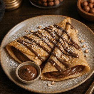 Crêpes black e white