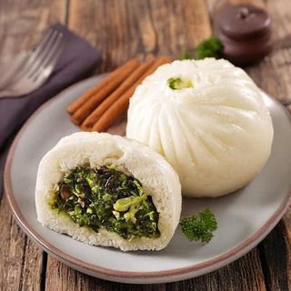 Bao verdure e funghi