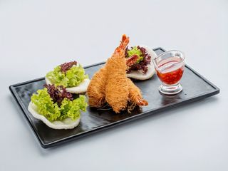 11a Gamberi in pasta kataif 4 pezzi