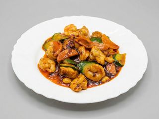 66 Gamberi al wok gongbao style