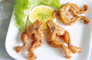 82a Cosce di rana croccanti piccanti