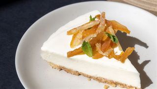 Cheesecake allo yuzu
