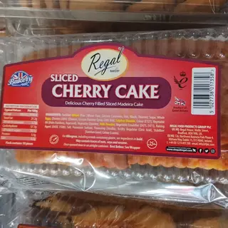 Regal Bakery SLICED CHERRY CAKE
