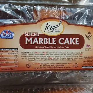 Regal Bakery Marble Cake