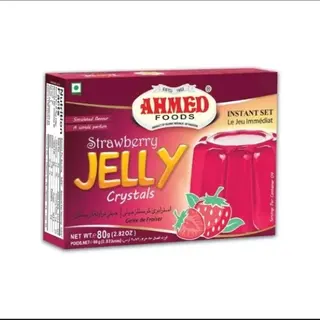 Ahmed Foods Strawberry Jelly Crystals 80g