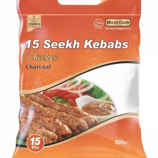 Crown chicken kabab 15 piece