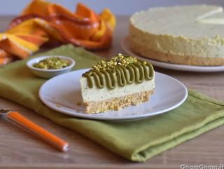 Cheesecake al pistacchio