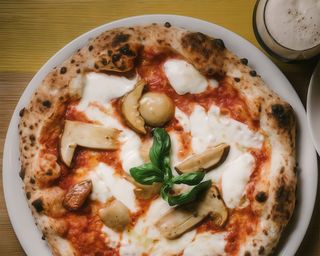 Margherita ai funghi