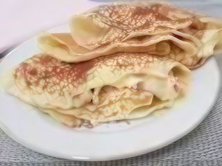 Crêpes crema pasticciera