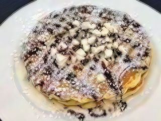 Pancake black white