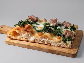 Cicoria e salsiccia