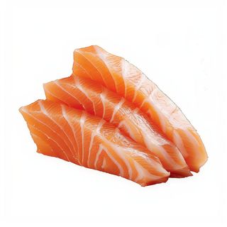 Sashimi salmone crudo