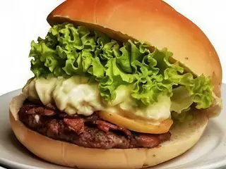 Panino hamburger menù