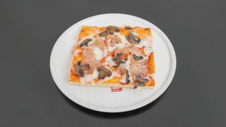 Cotto e funghi trancio