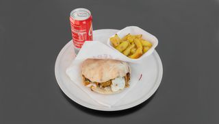 Panino + patate al forno + bibita 